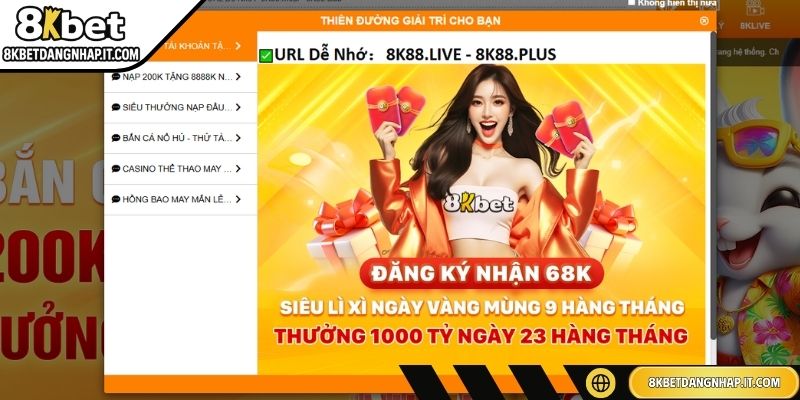 Đăng Ký 8KBET Tạo Tài Khoản Mới Cho Hội Viên Trong Vài Phút Truy cập đúng đường link đăng ký trên web chính thức