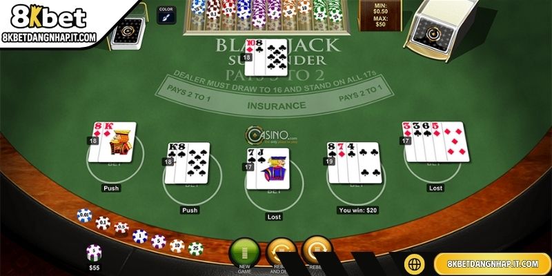 Kinh Nghiệm Chơi Blackjack Giúp Nâng Cao Tỷ Lệ Thắng 8KBET Những kinh nghiệm chơi blackjack hiệu quả cho tay cược
